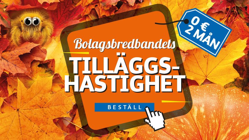 Tilläggshastighet Bolagsbredband Karis Telefon