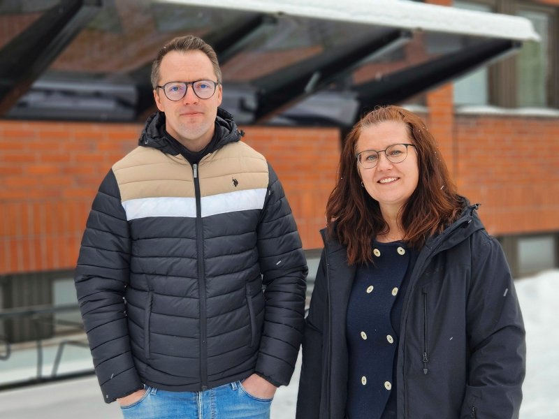 Johan Nygård ja Jeanette Ruuskanen